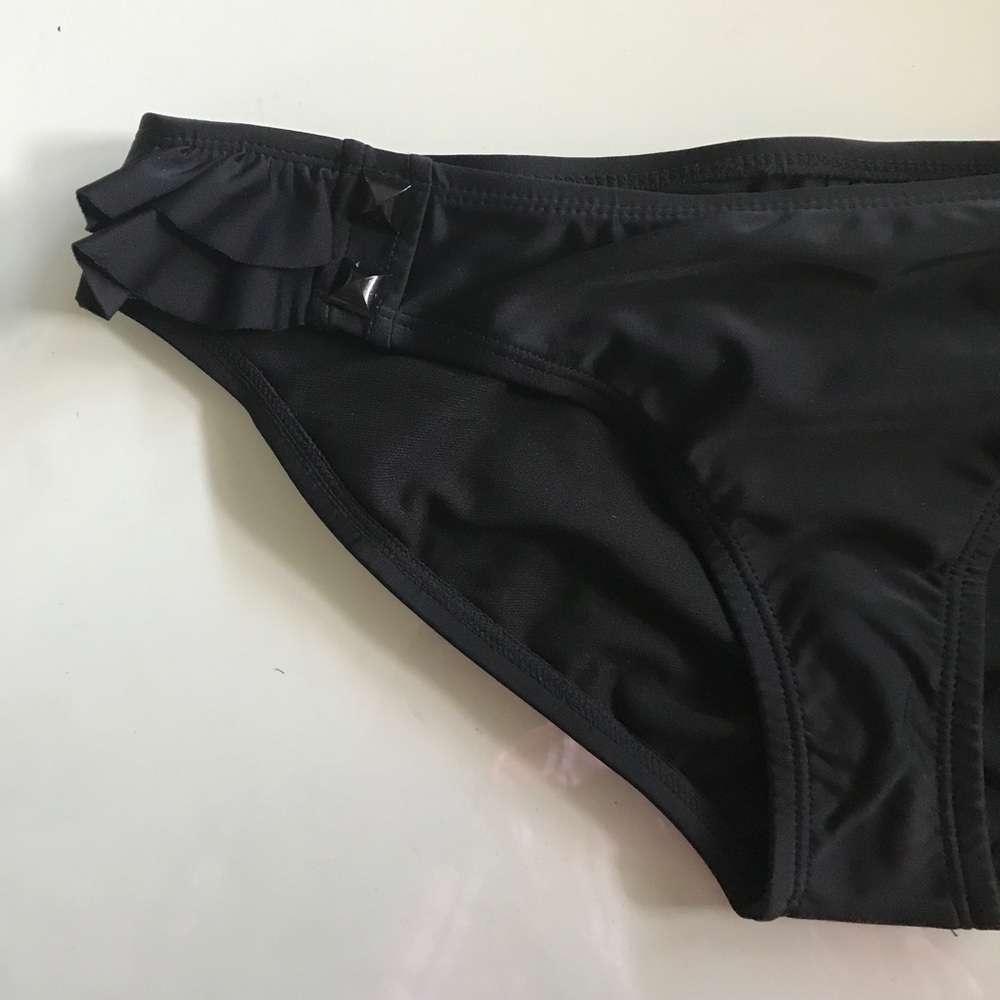 NEW Material Girl New bikini bottoms studded L - Picture 2 of 6